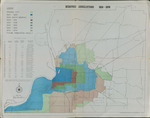 Map: Memphis, Tennessee, annexations, 1974