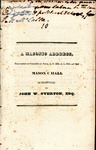 Masonic Address by John Overton, Nashville, Tennessee, 1821