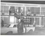 Police outside the Lorraine Motel, Memphis, 1968