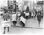 Picketing Downtown Memphis, 1968