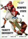 Memphis State College vs Trinity University football program, 1955