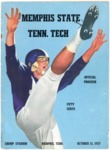 1957 Memphis State University vs Tennessee Polytechnic Institute football program