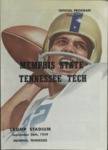 1959 Memphis State University vs Tennessee Polytechnic Institute football program