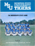 1977 Memphis State University vs Mississippi State University football program