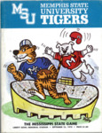1978 Memphis State University vs Mississippi State University football program