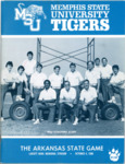 Memphis State University vs Arkansas State University football program, 1980