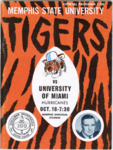 1969 Memphis State University vs University of Miami football program
