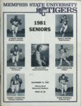 1981 Memphis State University vs Tulane University football program