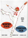 1955 Memphis State College vs Tennessee Polytechnic Institute football program