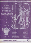 National Invitation Basketball Tournament program, 1957