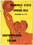 Memphis State College vs Spring Hill College basketball program, 1956