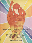 1958 Memphis State University vs Loyola University (LA) basketball program
