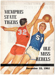 Memphis State University vs University of Mississippi basketball program, 1962