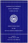 1990 May, Memphis State University Cecil C. Humphreys School of Law commencement