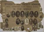 West Tennessee State Normal School servicemen, circa 1918