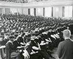 Memphis State University graduation ceremony, 1959