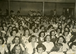Memphis State College, Freshman women at a welcome event, 1950s