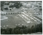 Aerial view of Memphis State College, 1957