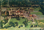 Aerial view of Memphis State University, circa 1958