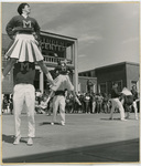 Memphis State University cheerleaders, 1963