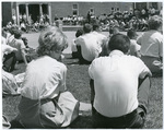 Memphis State University band performance, circa 1963