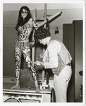 Fashion show model, Memphis State University, 1967