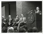 Memphis State University, Fogelman College of Business and Economics dedication, 1980