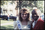 Miss Memphis State with Rufus Thomas, Memphis, Tennessee, 1989