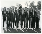 Memphis State University women's track team, 1976
