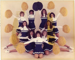 Memphis State University cheerleading squad, circa 1986