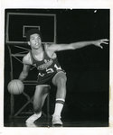 Memphis State University basketball player Larry Finch, 1973