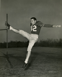 Memphis State College football player Ollie Keller, circa 1953