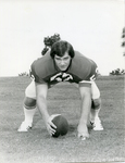 Memphis State University football player Bob Rush, 1976