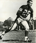 Memphis State College football player Andy Nelson, circa 1954
