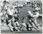 Memphis State University vs University of Tulsa football game, 1963 October 5