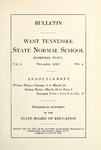 1913 December, West Tennessee State Normal School bulletin
