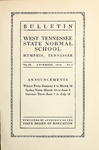 1914 November, West Tennessee State Normal School bulletin