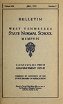 1919 July, West Tennessee State Normal School bulletin
