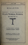 1920 July, West Tennessee State Normal School bulletin