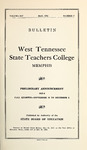 1925 May, West Tennessee State Teachers College bulletin
