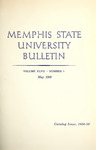 1958 May, Memphis State University, bulletin