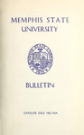 1963 February, Memphis State University, bulletin