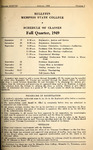 1949 August, Memphis State College bulletin