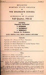 1951-1952 Fall, Memphis State College bulletin