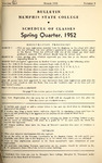 1952 March, Memphis State College bulletin