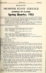 1953 March, Memphis State College bulletin