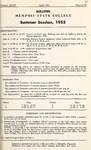 1955 April, Memphis State College bulletin