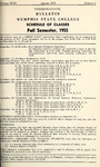 1955 August, Memphis State College bulletin