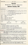 1957 April, Memphis State University bulletin