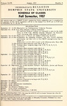 1957 August, Memphis State University bulletin